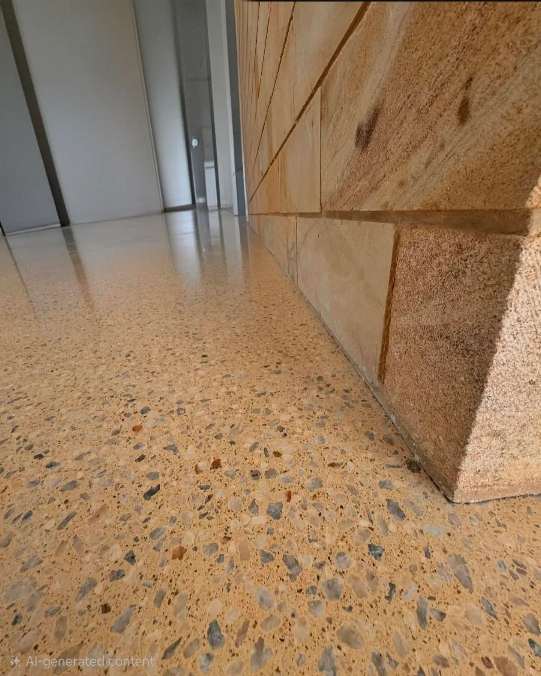 Polished concrete