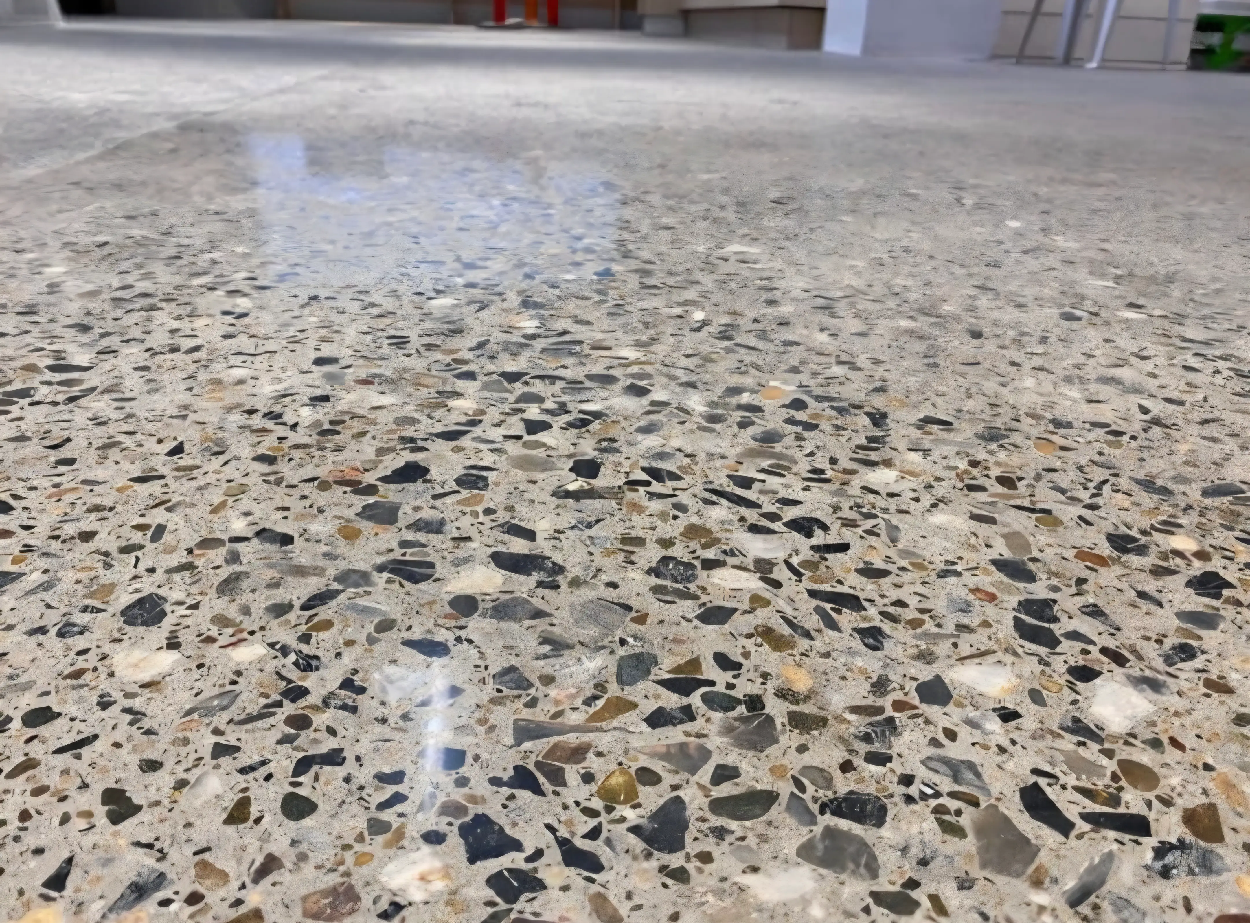 Polished concrete
